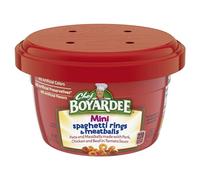 Chef Boyardee Mini-Bites - Anelli per spaghetti con polpette di carne, 212,6 g, ciotole per microonde (confezione da 12)