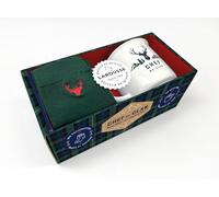 Chef de clan bien dans ses chaussettes !: Coffret avec un mug en céramique, une paire de chaussettes et un livret