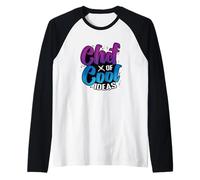 Chef di Cool Ideas Maglia con Maniche Raglan