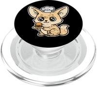 Chef Fennec Mini Hamburger Kawaii PopSockets PopGrip per MagSafe