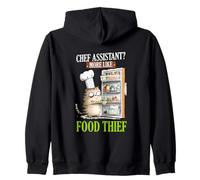 Chef? More Like Servant Felpa con Cappuccio