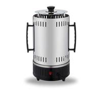 Chef-o-matic Vertical Grill, Griglia verticale senza olio e grasso,1000W, capacità di 6 spiedini, Rotazione automatica a 360°, facile da pulire, barbecue, ideale per spiedini alla griglia, kebab