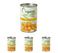 Chef organic, Ceci lessati bio, 400g (Confezione da 4)