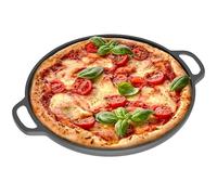 Chef Pomodoro Teglia per Pizza in Ghisa Antiaderente, 30 cm