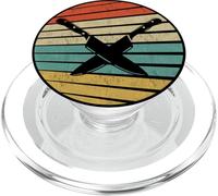 Chef Retro Vintage 70s 80s Culinary Artist Chefs Knife PopSockets PopGrip per MagSafe
