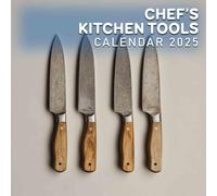 Chef’s Kitchen Tools 2025: A Year of Culinary Mastery with Essential Kitchen Tools, Perfect for Organizing Your Cooking Adventures