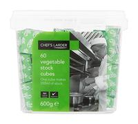 Chef 's Larder - 60 cubetti di brodo vegetale, 600 g (confezione da 6)