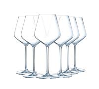 Chef&Sommelier - Collezione Distinction - 6 Bicchieri da vino 28cl - Made in France - Confezione resistente