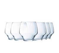 Chef&Sommelier Open Up Bicchiere Acqua 38cl Set 6 | Krysta, cristallino resistente, bicchiere per acqua, succhi e bibite fredde, lavabile in lavastoviglie, made in France