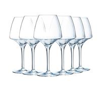 Chef et Sommelier - Collezione Open Up - 6 bicchieri da vino 32 cl in Cristallino, trasparente - 6 unità (confezione da 1) - Protasting ideale degustazione - Moderni ed eleganti - Made in France