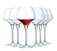 Chef & Sommelier - Collezione Open Up - 6 bicchieri da vino 47 cl in cristallino - Soft - Moderni ed eleganti - Made in France - Imballaggio rinforzato - Trasparente, confezione rinforzata.