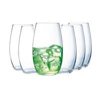 Chef&Sommelier Primary Bicchiere Acqua 40cl Set 6 | Cristallino, bicchiere per acqua, succhi e bibite fredde, lavabile in lavastoviglie, prodotto in Francia