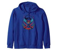 Chef Stellato Felpa con Cappuccio, Unisex per Adulti, Blu Reale, XXL