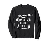 Chef Studenti Definizione Divertente Pensiero Creativo Scuola Cuoco Felpa