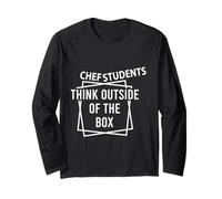 Chef Studenti Definizione Divertente Pensiero Creativo Scuola Cuoco Maglia a Manica