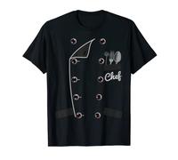 Chef Tshirt uniforme giacca finta divertente Cook Shirt per cucinare Maglietta