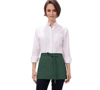 Chef Works 3-pocket waist Apron, 30,5 cm di lunghezza e 58,4 cm di larghezza, Hunter Green, 12-Inch Length by 23-Inch Width
