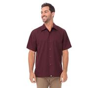 Chef Works B312-M Cool Vent - Camicia da Cuoco, Taglia M, Merlot