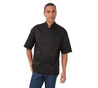 Chef Works b689-xs Palermo Executive unisex giacca da cucina, XS, nero