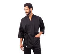 Chef Works b868-lxl Unisex Sushi a XL, Giacca, colore: nero