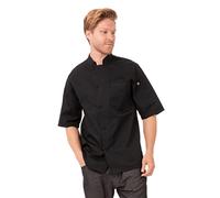 Chef Works b872-s Vallese Signature Series unisex giacca da cucina, piccolo, nero