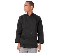 Chef Works Bastille Basic chef Coat, nero, Black, XL