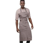 Chef Works Brio Chef - Grembiule da uomo - Marrone - 43W x 40L