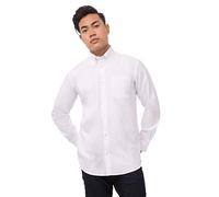 Chef Works Camicia Lunga Oxford da Uomo, Colore Bianco, XS