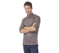 Chef Works Hartford Chef Coat Giacca, Grigio Grafite, S Uomo