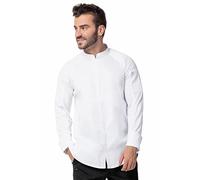 Chef Works Mens Tulum Chef Cappotto, bianco, XXX-Large