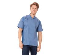 Chef Works Springfield Chef Coat Giacca, Blu Cielo, L Uomo