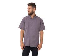 Chef Works Springfield Chef Coat Giacca, Viola, M Uomo