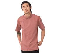 Chef Works Springfield Giacca da chef da uomo, Mattone, Large