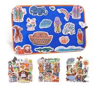 CHEFAN Arca di Noè, Natività di Gesù, Giona e la Grande Balena, Davide e Golia