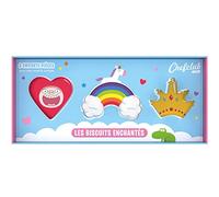 Chefclub Kids - Kit di stampini per bambini, biscotti incantati: cuore, arcobaleno e corona