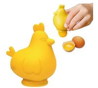 Chefclub Kids - Separatore di uova separato il giallo del bianco, silicone alimentare di alta qualità, senza BPA