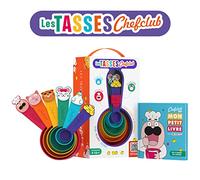 Chefclub Kids - Set di Tazze Dosatrici per Bambini - Giocattolo Educativo da Cucina - Tazze Colorate con Personaggi - Misurare Ingredienti in Modo Divertente - Senza BPA - Dai 4 Anni: Starter Kit