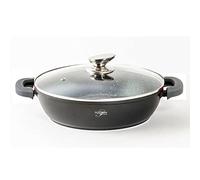 Cheffinger Casseruola per stufato, 32 cm, colore: nero