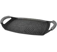 Cheffinger CF-GP47 - Bistecchiera per barbecue, a induzione, in alluminio pressofuso Dimensioni: 47 x 29 x 4 cm (lunghezza x larghezza x altezza).