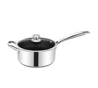 Cheffinger, Pentola acciaio inox premium con coperchio interno nido d'api 20 cm