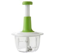 Cheffinger, Tritatutto Manuale Multifunzione con Lame Inox e Ciotola da 2L