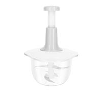 Cheffinger, Tritatutto manuale multifunzione da 2 litri, Bianco