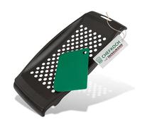 Chefkoch Grattugia per spaetzle con raschietto - Affetta spaetzle in due parti in grigio/verde - Ideale per spaetzle e gnocchi - Pressa per spaetzle con raschietto per una facile pressatura