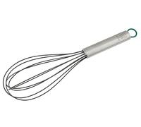 Chefkoch trifft Fackelmann - Frusta di alta qualità in acciaio inox, resistente al calore fino a 230 °C, ideale per creme e panna, lavabile in lavastoviglie, grigio