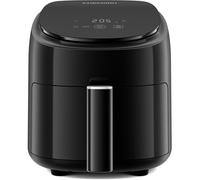 Chefman Mini Friggitrice ad Aria 2L -Friggitrice ad Aria Compatta e Salvaspazio, Niente-PFAS e Cestello Antiaderente, Pasti Rapidi e Veloci in Minuti, Timer Digitale e Avviso Scuotimento - Nera