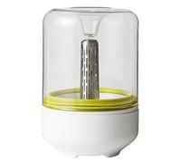 Chef'n Kit per Germinazione da Cucina, Coltiva Germogli di Erba Medica, Broccoli, Fagioli Mungo per le Tue Insalate, Vaso in Vetro in Confezione Regalo, Bianco, 10 x 15 cm