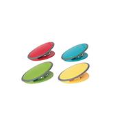 Chef'n Set da 4 Clip per Sacchetti Magnetiche, Adatte al Frigo e al Congelatore, Mollette per Alimenti, Plastica, Colori Assortiti, 3,5 x 6,5 x 2 cm