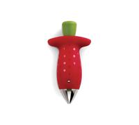 Chef'n StemGem Strumento per Mondare le Fragole, Rimuove il Nucleo e le Foglie, Ottimo per Cucinare e Fare Marmellate, Rosso, 9 x 5 x 3 cm