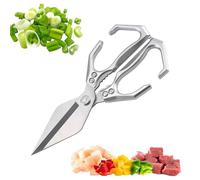 ChefPro - da cucina per pollame robuste con manico ergonomico, utensili da cucina per tagliare pollo, pesce, ossa di pollame, seafood per uso domestico