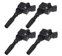 CHEFRU Bobina d'accensione Compatibile con A3 per Sportback 8VA 8VF 1.4 per TFSI per Attraction 2012 2013 2014 2015 2016 2017 2018 2019 2020 Bobine di Accensione per Auto 04E905110M(4pcs)